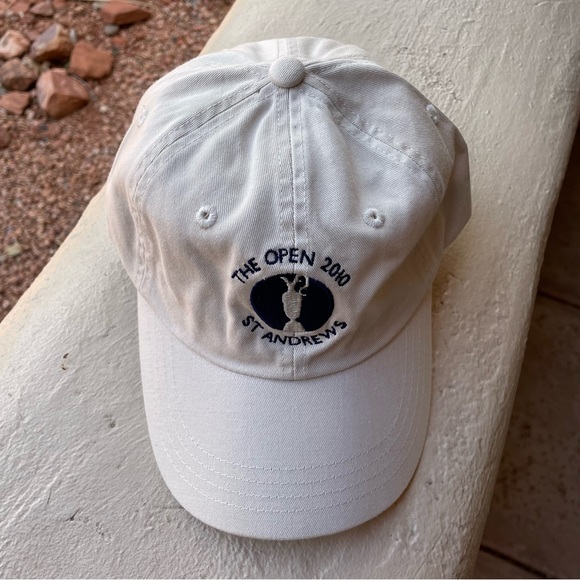The Open Championship St. Andrews 2010 Khaki Strap/Buckle Adjustable Golf Cap - Picture 3 of 8